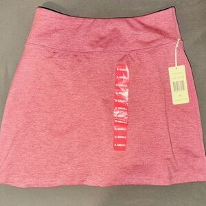 Tangerine Women's Extra Soft Active Stretch Skort Coral Heather
